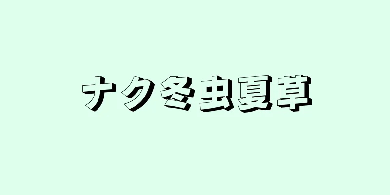 ナク冬虫夏草