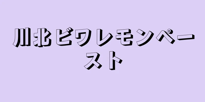 川北ビワレモンペースト