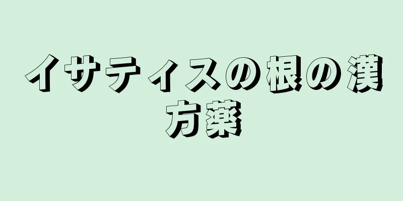 イサティスの根の漢方薬