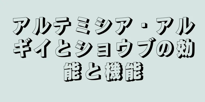 アルテミシア・アルギイとショウブの効能と機能