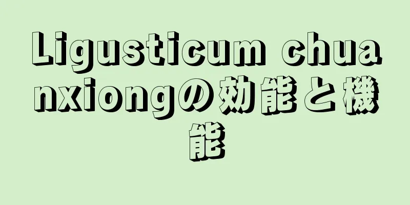 Ligusticum chuanxiongの効能と機能