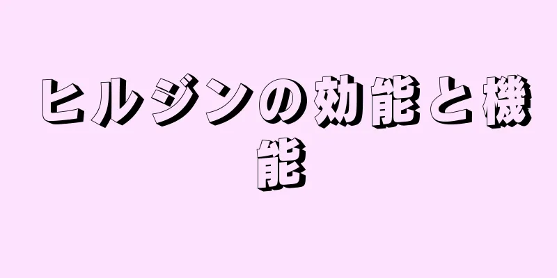 ヒルジンの効能と機能