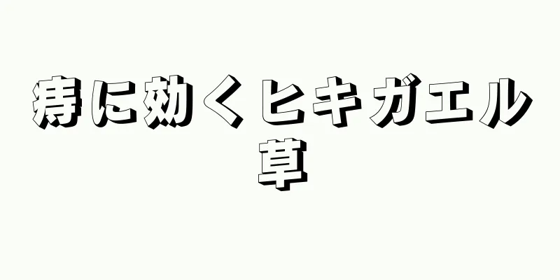痔に効くヒキガエル草