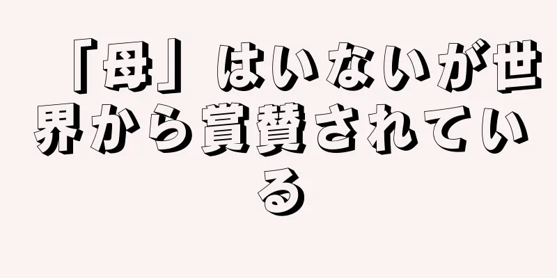 「母」はいないが世界から賞賛されている