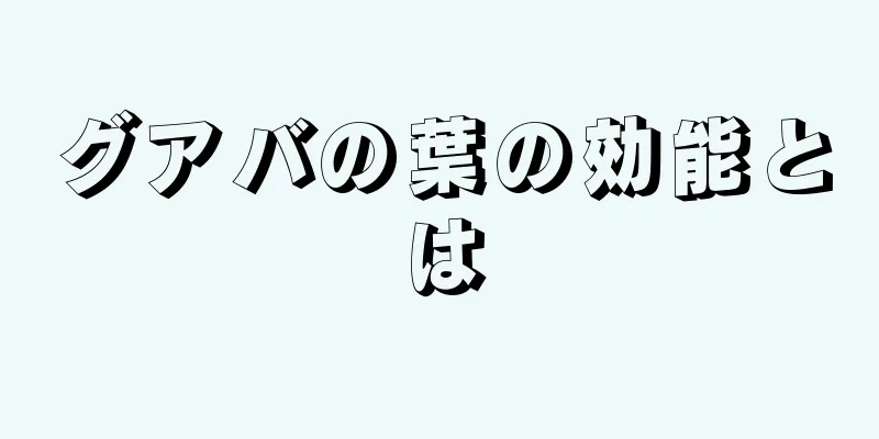 グアバの葉の効能とは