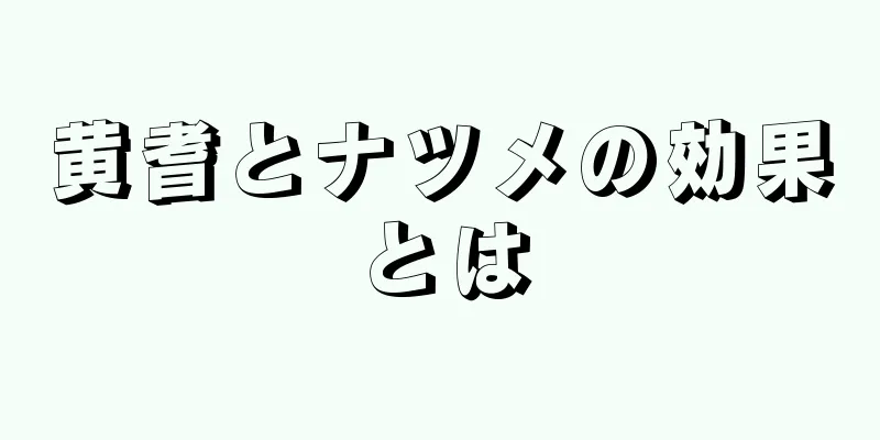 黄耆とナツメの効果とは
