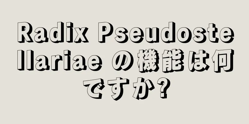 Radix Pseudostellariae の機能は何ですか?