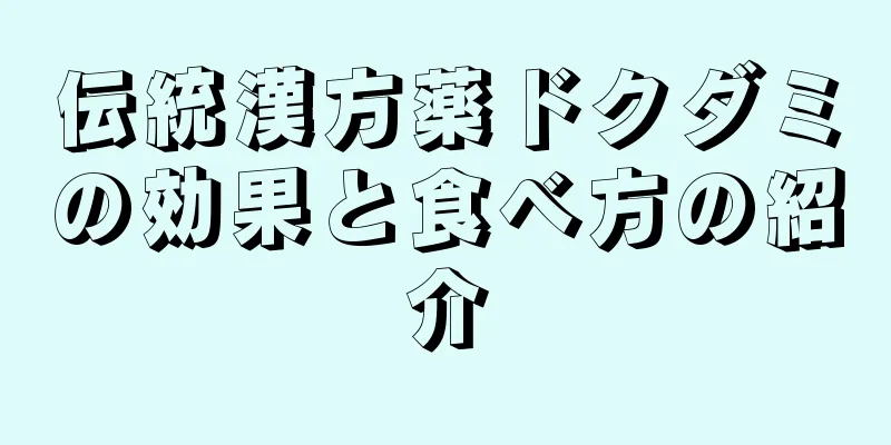 伝統漢方薬ドクダミの効果と食べ方の紹介
