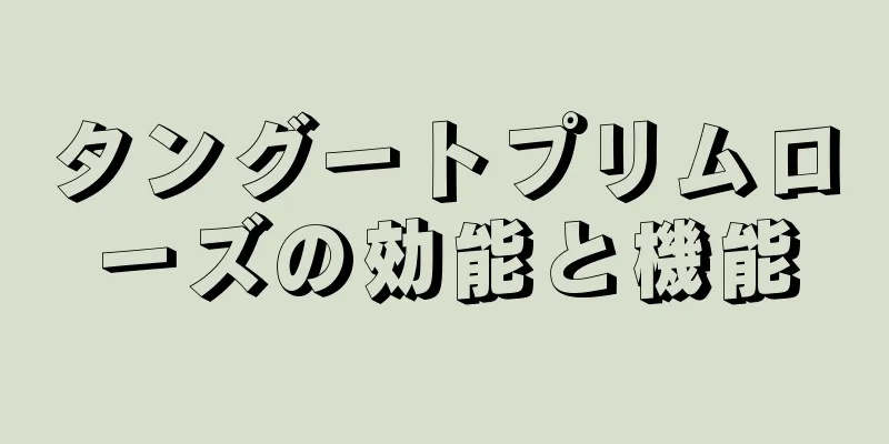 タングートプリムローズの効能と機能
