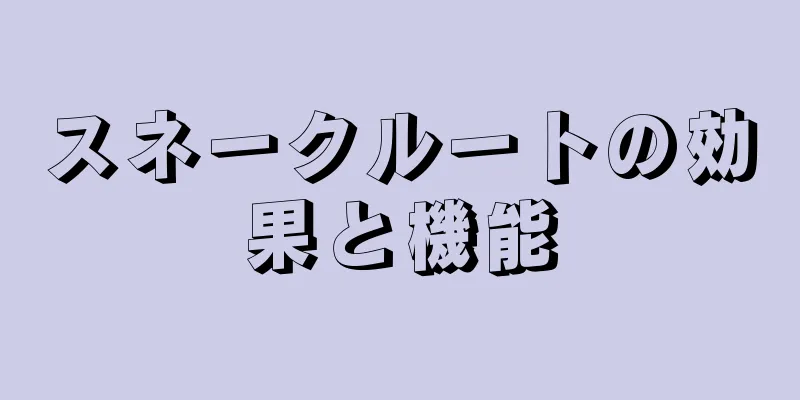 スネークルートの効果と機能