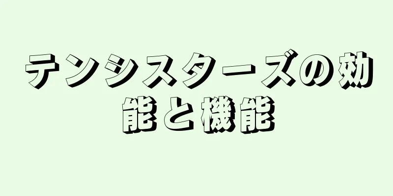 テンシスターズの効能と機能
