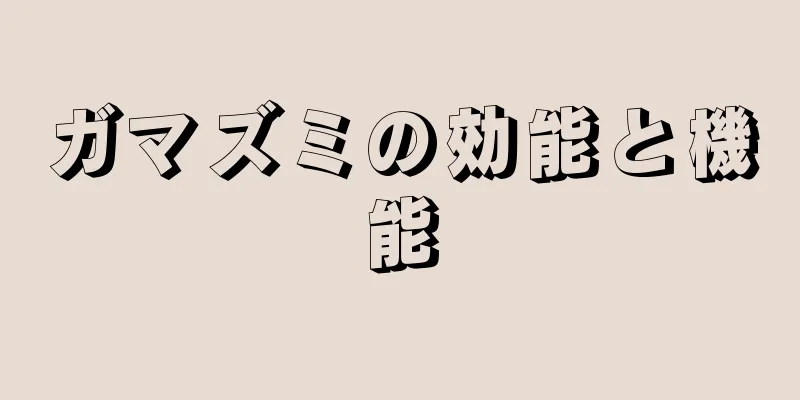 ガマズミの効能と機能