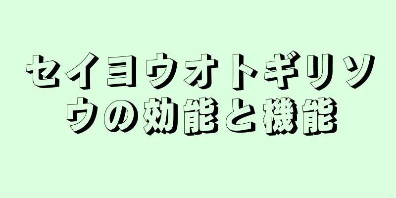 セイヨウオトギリソウの効能と機能
