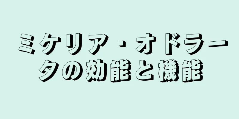 ミケリア・オドラータの効能と機能