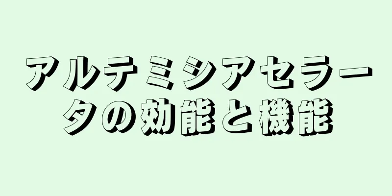 アルテミシアセラータの効能と機能