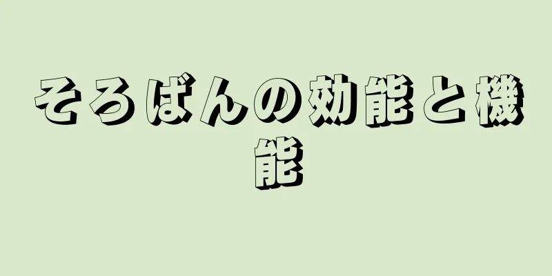 そろばんの効能と機能