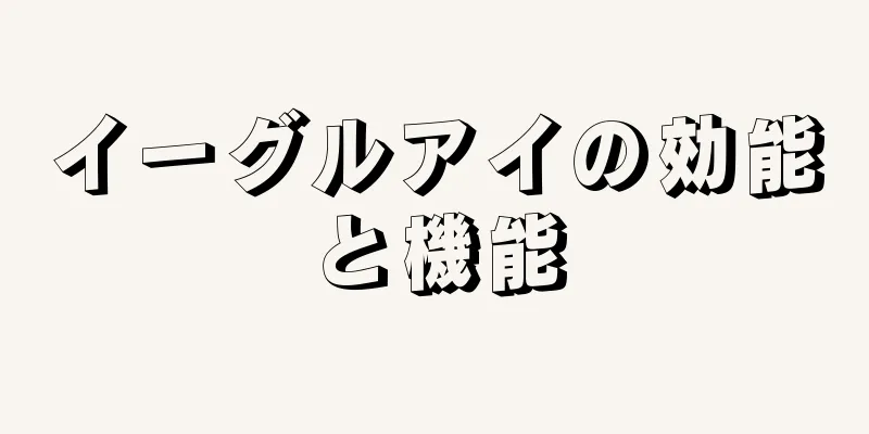 イーグルアイの効能と機能