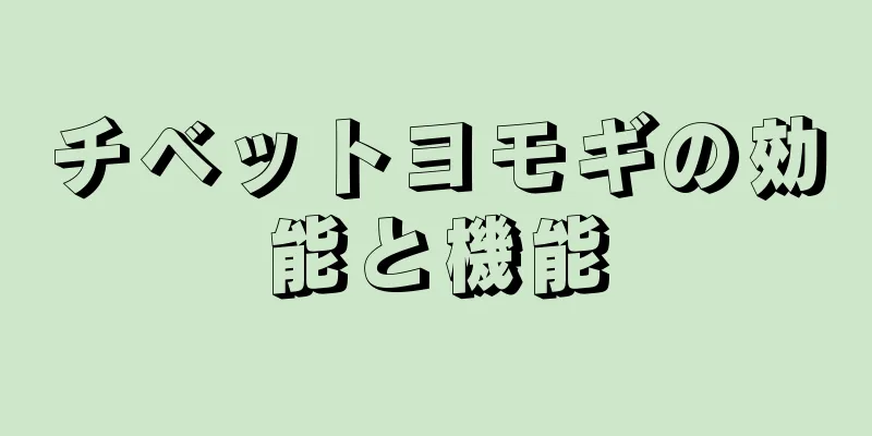 チベットヨモギの効能と機能
