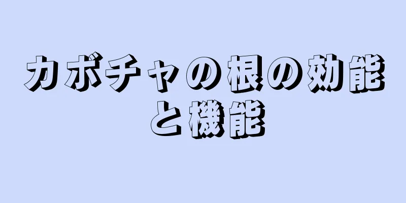 カボチャの根の効能と機能
