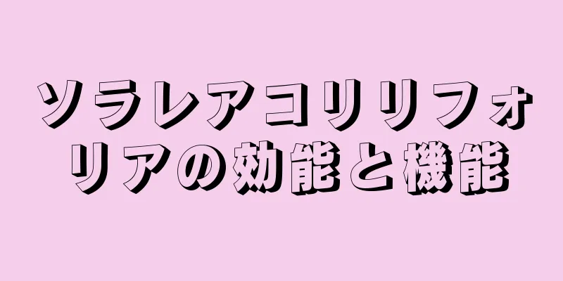 ソラレアコリリフォリアの効能と機能