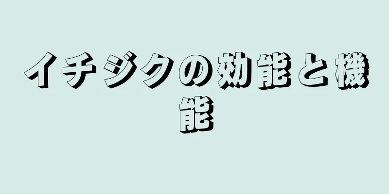 イチジクの効能と機能