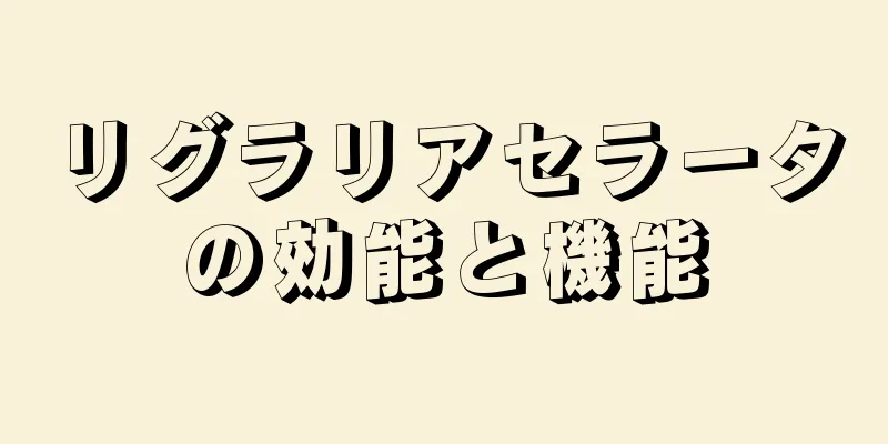 リグラリアセラータの効能と機能