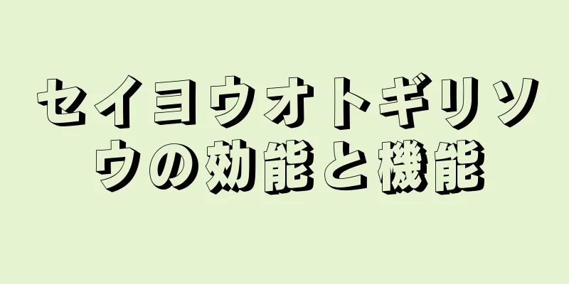 セイヨウオトギリソウの効能と機能