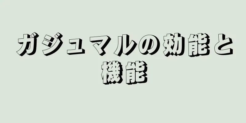 ガジュマルの効能と機能