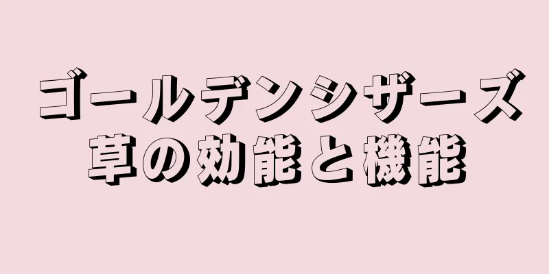 ゴールデンシザーズ草の効能と機能