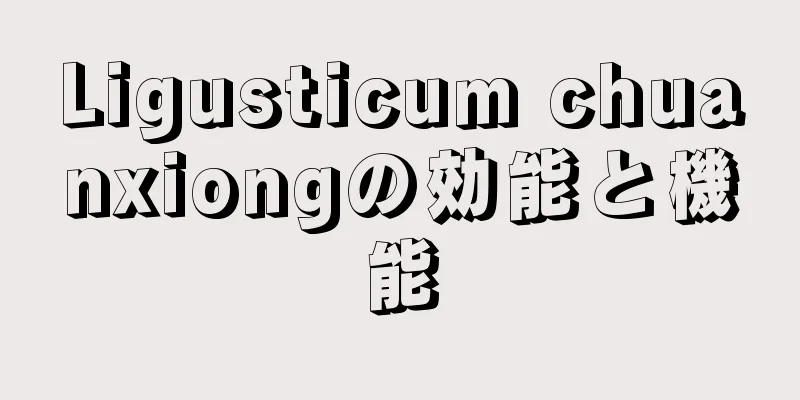 Ligusticum chuanxiongの効能と機能