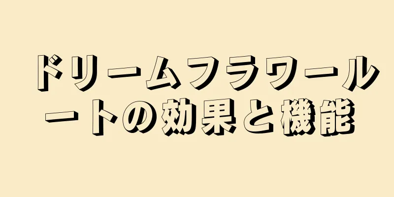 ドリームフラワールートの効果と機能