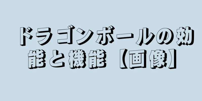 ドラゴンボールの効能と機能【画像】