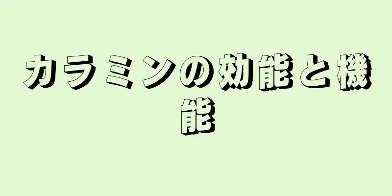 カラミンの効能と機能