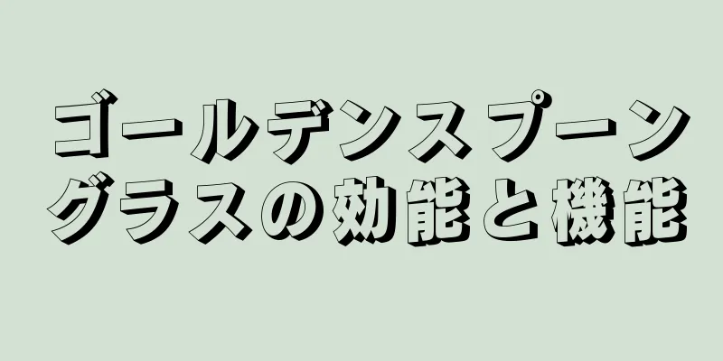 ゴールデンスプーングラスの効能と機能
