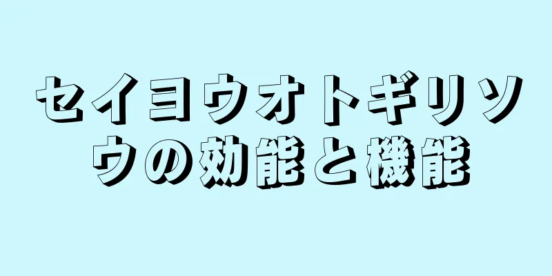 セイヨウオトギリソウの効能と機能