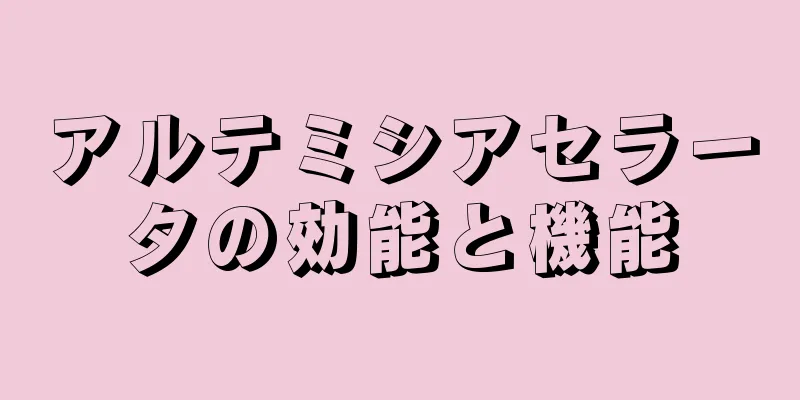 アルテミシアセラータの効能と機能