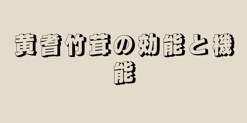 黄耆竹茸の効能と機能