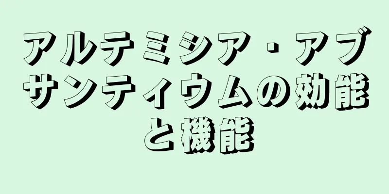 アルテミシア・アブサンティウムの効能と機能