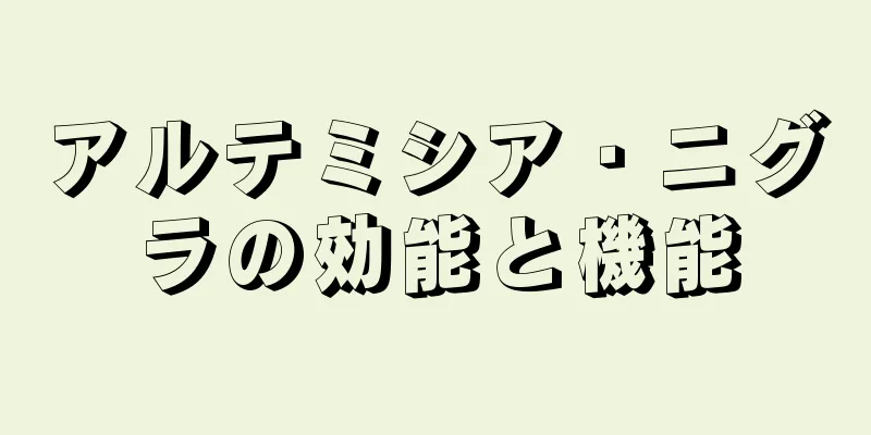アルテミシア・ニグラの効能と機能