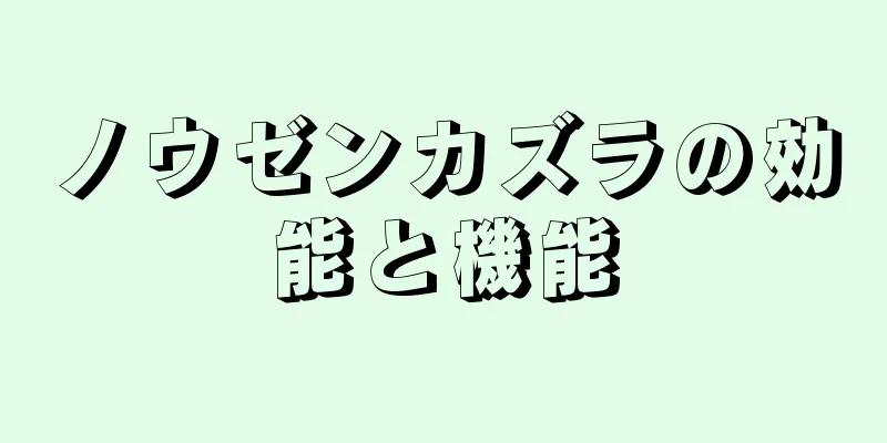 ノウゼンカズラの効能と機能