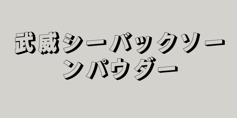 武威シーバックソーンパウダー