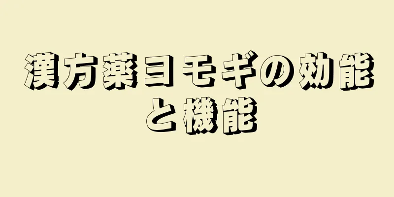 漢方薬ヨモギの効能と機能