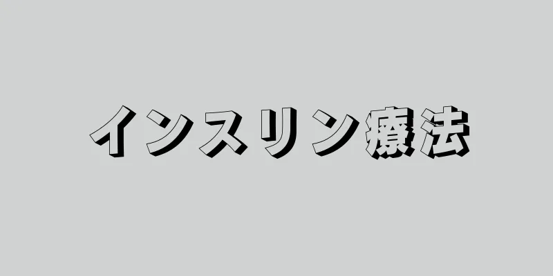 インスリン療法