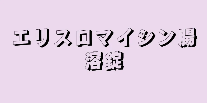 エリスロマイシン腸溶錠