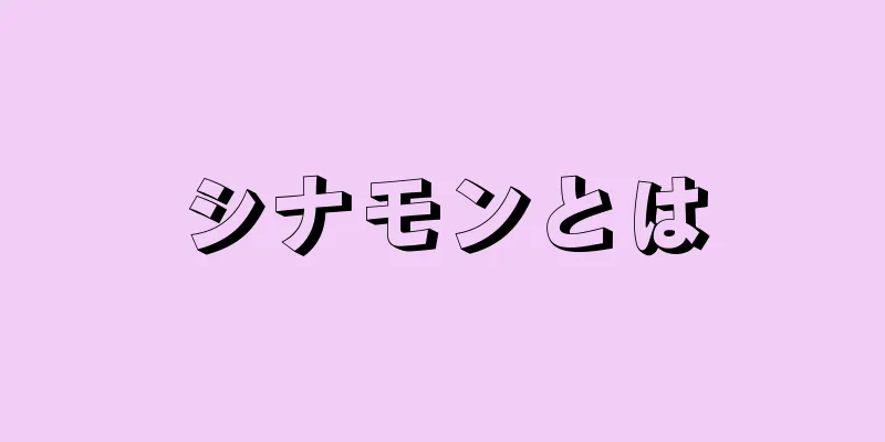 シナモンとは
