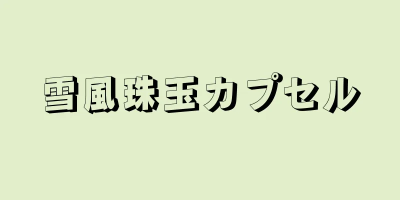 雪風珠玉カプセル